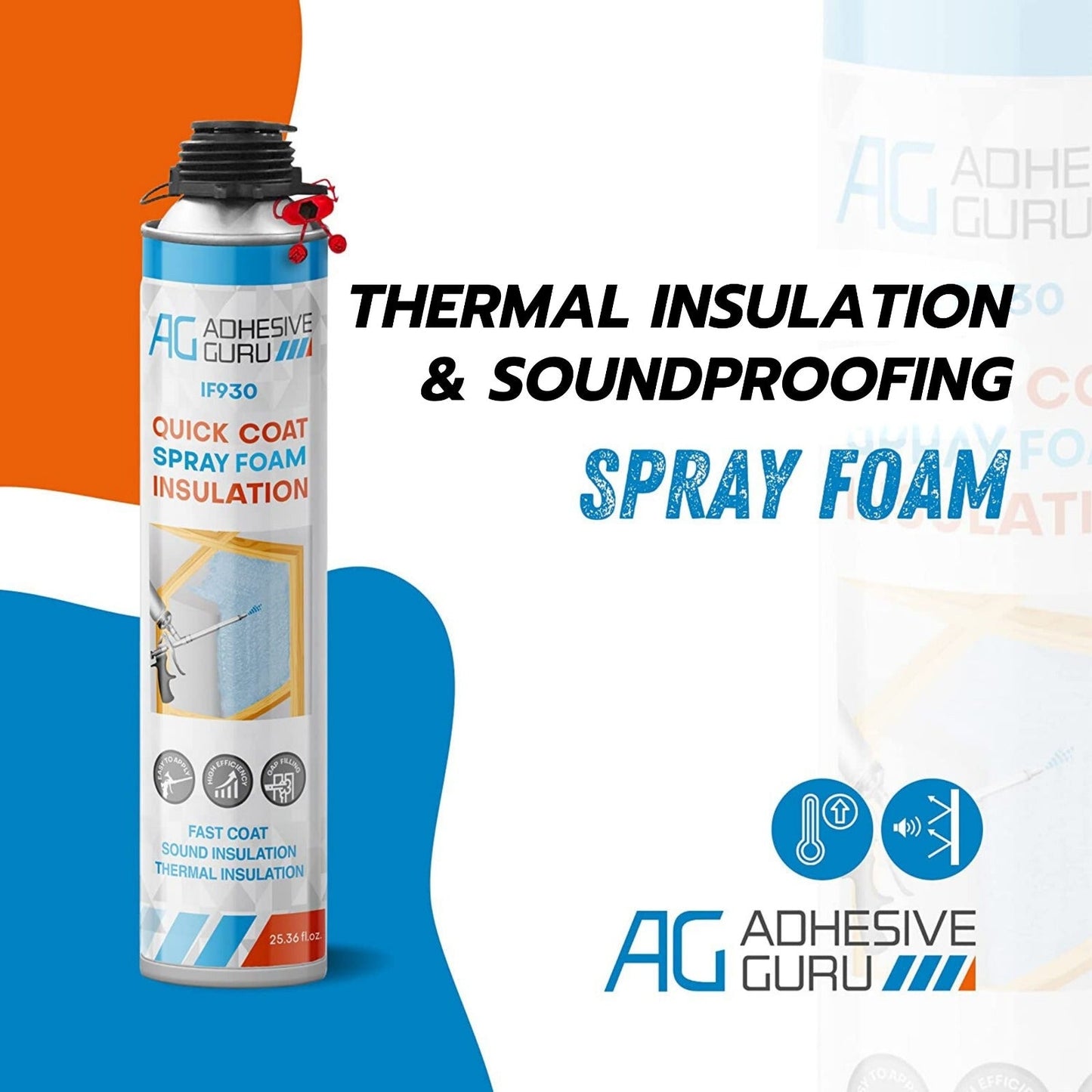 ADHESIVE GURU AG930 Insulation Foam