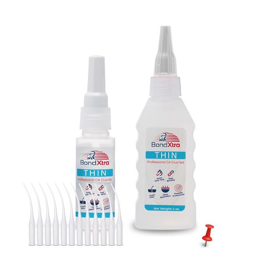 BONDXTRA BXT4 Thin Viscosity CA Glue Set 4 oz