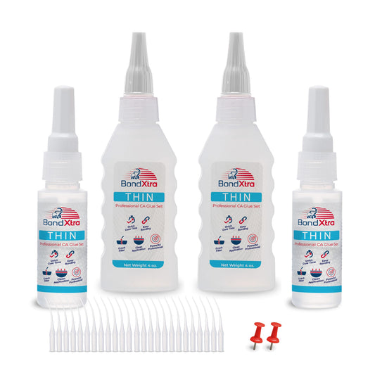 BONDXTRA BXT8 Thin Viscosity CA Glue Set 8 oz