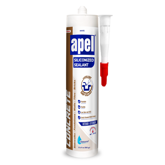 APEL CR200 Siliconized Acrylic Sealant 17.6 fl oz White