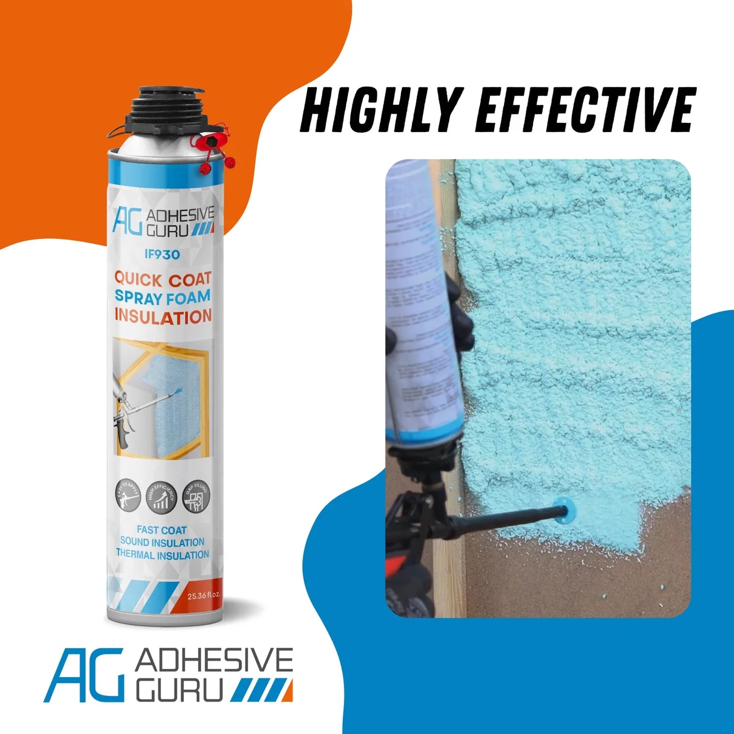 ADHESIVE GURU AG930S Insulation Foam Set